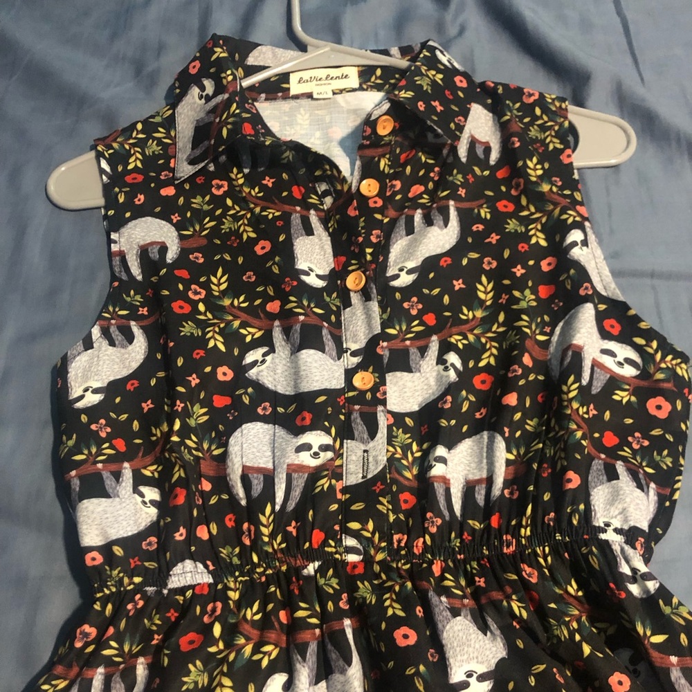NWOT never worn sloth dress